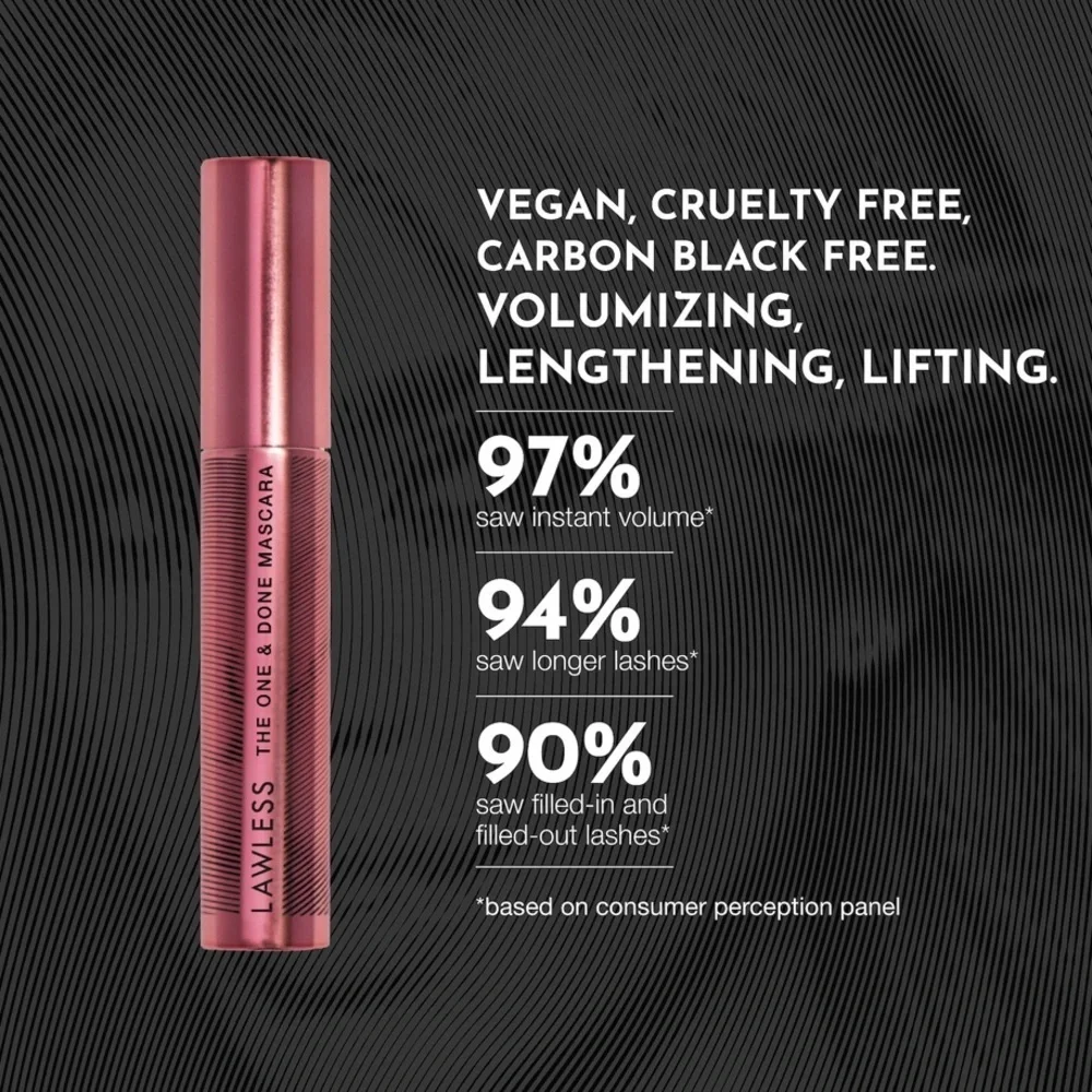 🌿 LAWLESS The One & Done Volumizing Mascara